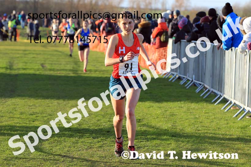 Senior womens 2022 Northern Cross Country Champs., Pontefract. Photo: David T. Hewitson/Sports for All Pics